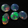 7x9mm -The Most Best High Quality in The World - Ethiopian Opal - Super Sparkle Faceted Cut Stone Every Pcs Have Amazing Full Flashy Multy Fire - 5pcs